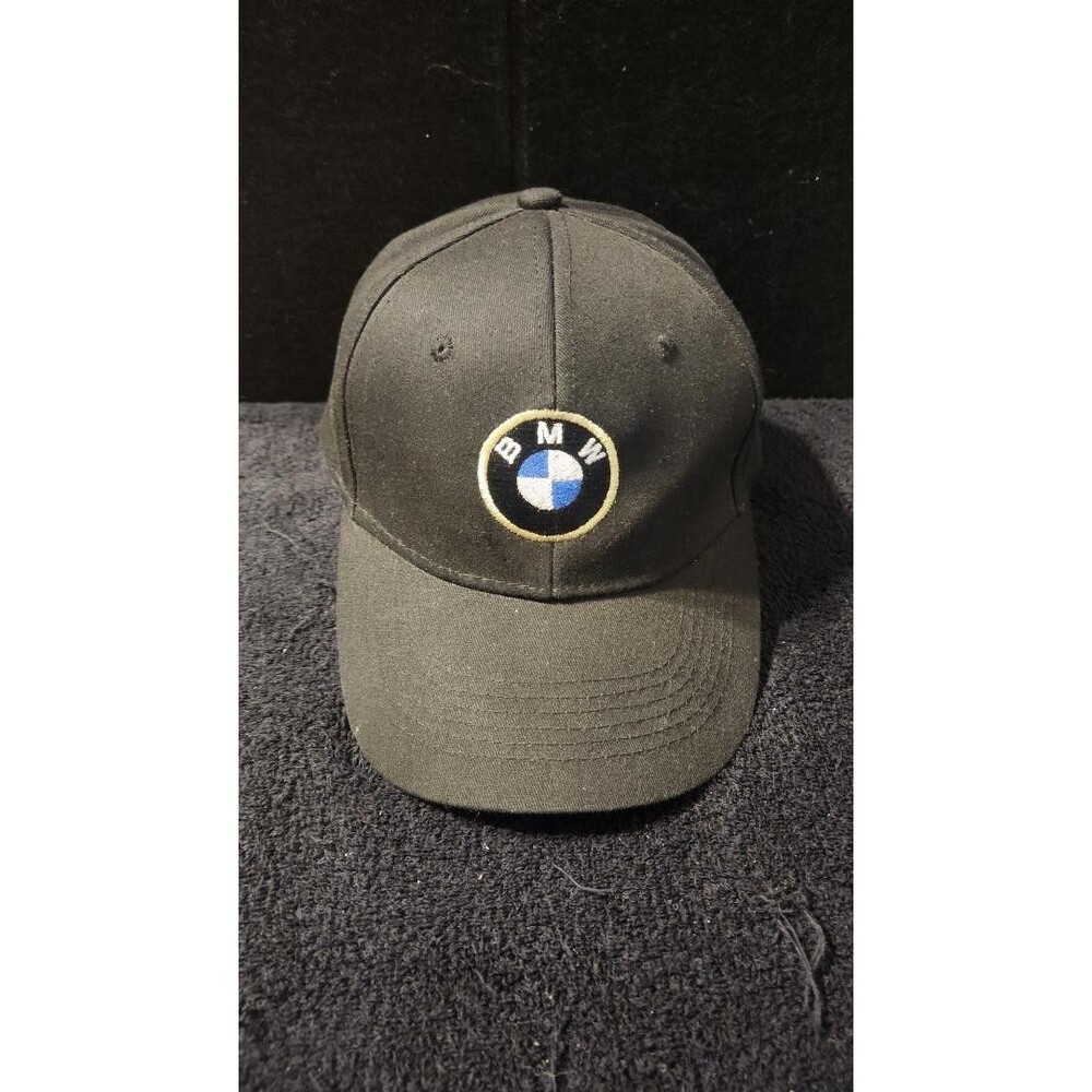 BMW Black Buckle Strap Hat